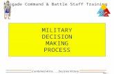 Military Decision Making