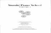Suzuki Piano Volume 3