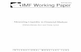 Liquidity Indicators by IMF