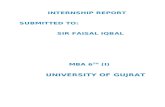 BANK AL FALAH Internship Report