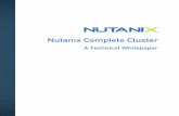 WP Nutanix Complete Cluster Technical Whitepaper