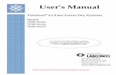 Labconco Freezone 2.5EL Manual
