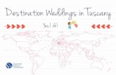Wedding tourism in Tuscany