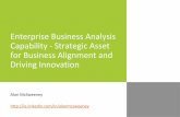 Enterprise Business Analysis - Strategic Asset for Business Alignment and Driving Innovation