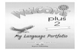 Welcome Plus 2 Language Portfolio