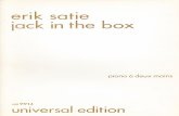 Erik Satie - Jack in the Box (Piano)