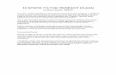 12 Steps to a Perfect Clean