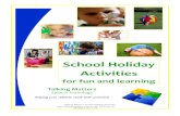 School Holiday Activities