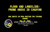 Flood-susceptible areas in Cagayan, Philippines by the GeoMines Bureau  #DodongPH (Mgb May 10)