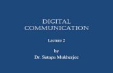 Introduction to digital communication (lectures)