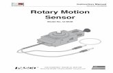 Rotary Motion Sensor Manual CI 6538