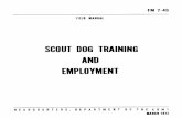 Fm 7-40 Scout Dog Training and Employment 1973