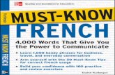 Must-Know French (Gnv64)