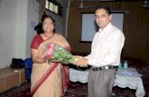 Prof. Vibhuti Patel as a Chief Guest at CAG Office to Speak on Gender Budgeting at Pratishtha Bhavan 4-3-2015