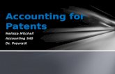 Power point Accounting for Patents Proj acct 540