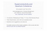 Lecture - Superfluidity