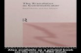 [Basil Hatim and Ian Mason] the Translator as Comm(BookFi.org)