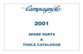 2001 Campagnolo Spare Parts Catalog