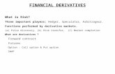 Financial Derivative (90 m Session)