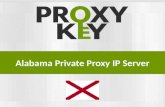 Alabama Private Proxy IP Server - ProxyKey