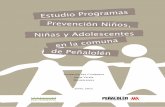 Estudio Programas Ninos Ninas y Adolescentes