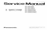 Panasonic Pt-d5700u Service Manual