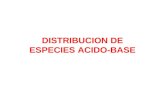 5 Distribución de Especies ACIDO BASE