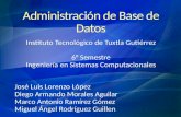 Administración de Base de Datos 4.3 y 4.4