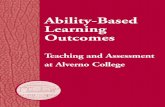 Ability Based Book. Alverno College Faculty 2005