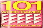 101 Word Games