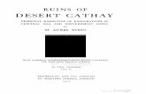 1912 Ruins of Desert Cathay Vol 2 by Aurel Stein s