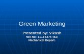 Green Marketting
