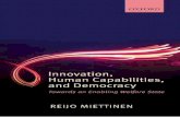 Reijo Miettinen-Innovation, Human Capabilities, And Democracy_ Towards an Enabling Welfare State-Oxford University Press (2013)