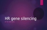 HR Gene Silencing
