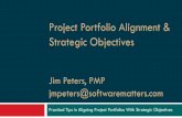 Project Portfolio Alignment & Strategic Objectives (SB)
