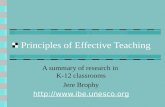 Principles of Effective Teaching (2)
