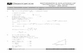 ALP Solutions Trigonometric Ratio & Identities Maths Hindi