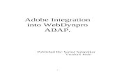 Adobe Integration Into WebDynpro ABAP