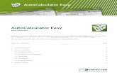 Autocalculator Easy - Short Instruction V1 I400340GB