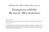 Barrie Richardson - Impossible Knot Routine