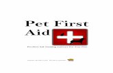 Pet First Aid Booklet 2013 Website Wah.lvc .Hah .Msah .Wvc .Nac
