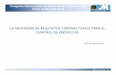 2014.10.22 La Necesidad de Requisitos Contractuales Para El Control de Proyectos