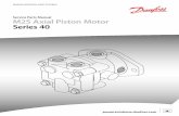 m25 Axial Piston Motor Series 40