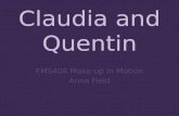 Claudia and Quentin Presentation