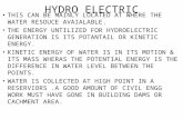 Hydro Electric Plant