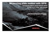 Measuring Plate Motion Presentation