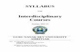All Interdisciplinary Courses