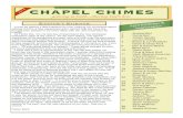 April 2015 Chapel Chimes