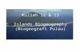 Kuliah 12 dan 13 Island Biogeography.ppt