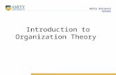 Theory of Organization